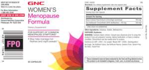 Menopause Formula