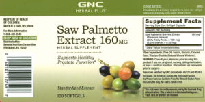 Saw Palmetto Extract 160 mg