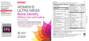 Bone Density Without Iron And Iodine