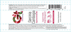 Garcinia Cambogia Goji Cranberry Flavor