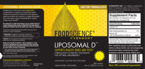 Liposomal D