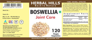 Label for Boswella