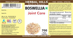Label for Boswella