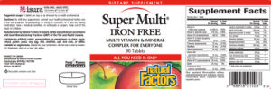 Super Multi Iron Free