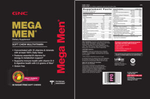 Mega Men Soft Chew Multivitamin Fruit Pu