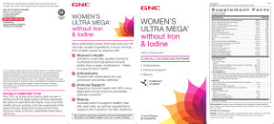 Ultra Mega Without Iron & Iodine