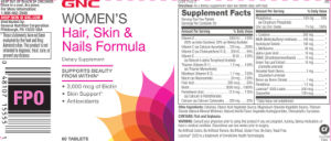 Hair, Skin & Nails Formula