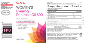 Evening Primrose Oil 500