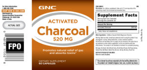 Activated Charcoal 520 mg