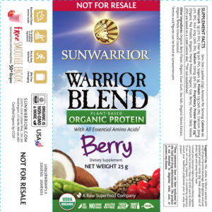 Warrior Blend Berry