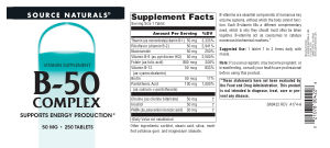 B-50 Complex 50 mg