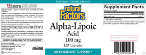 Alpha-Lipoic Acid 100 mg