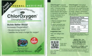ChlorOxygen Chlorophyll Concentrate Soft