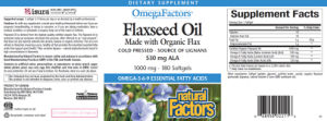 Flaxseed Oil 1000 mg