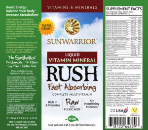 Liquid Vitamin Mineral Rush