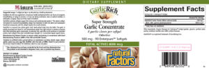 Super Strength Garlic Concentrate 500 mg