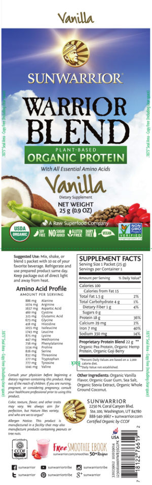 Warrior Blend Vanilla