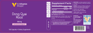 Dong Quai Root 500 mg