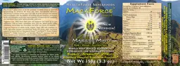 Label for MacaForce Majestic Mint