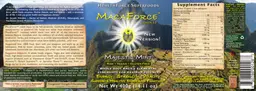 Label for MacaForce Majestic Mint