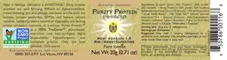 Label for Purity Protein Enhanced Pure Vanilla