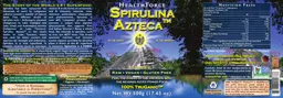 Label for Spirulina