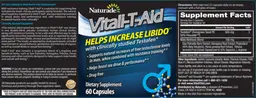 Label for Vitali-T-Aid