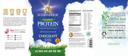 Label for Classic Protein Chocolate