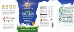 Label for Classic Protein Vanilla