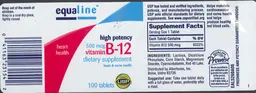 High Potency 500 mcg Vitamin B-12