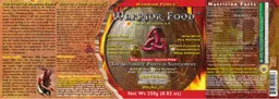 Label for Warrior Food Natural