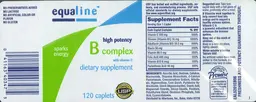 Label for High Potency B Complex with Vitamin C