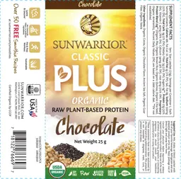 Label for Classic Plus Chocolate