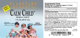 Label for Calm Child