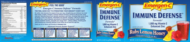 Immune Defense Formula Ruby Lemon Honey