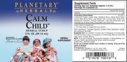 Label for Calm Child