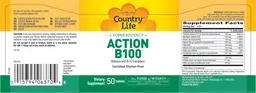 Label for Super Potency Action B100