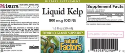 Label for Liquid Kelp