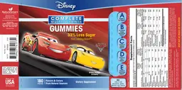 Label for Complete Multi-Vitamin Gummies