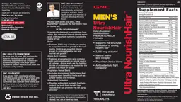 Label for Ultra NourishHair