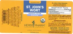 Label for St. John's Wort