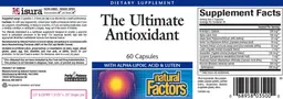Label for The Ultimate Antioxidant