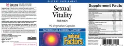Label for Sex Vitality
