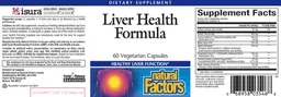 Label for Liver Health Formula
