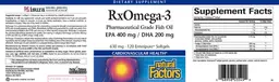 Label for RxOmega-3