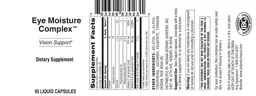 Label for Eye Moisture Complex