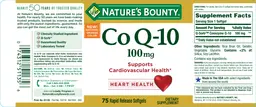 Label for Co Q-10 100 mg