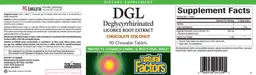 Label for DGL Chocolate Coconut