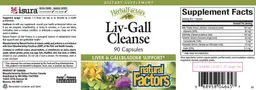 Label for Liv-Gall Cleanse