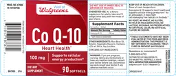 Label for Co Q-10 100 mg